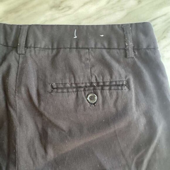 Dalia Collection Womens Flat Front Straight Leg Stretch Dress Pants Black Sz 12P - Picture 15 of 16